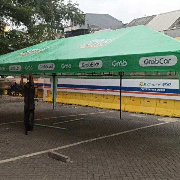 Tenda bongkar pasang 3x6